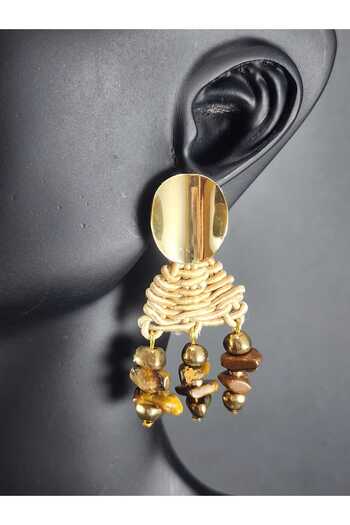 birtarz Custom design natural stone earrings