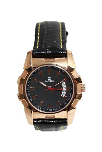 Olivera Leather Analog Watch OGG1546
