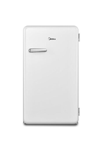 Midea 142L Gross Single Door Retro Style Refrigerator | Color White | MDRD142SLE01