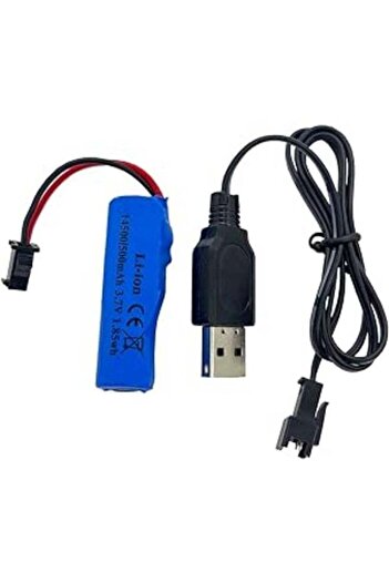 Toybox Rechargeable Replacement Battery 14500mah with USB Charger for RC Remote Control Car & all Suitable