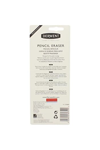 Derwent Artist Eraser with Brush Black