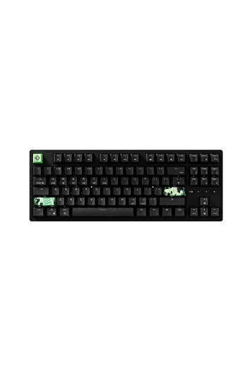 QwertyKey H87 Neagra Red Switch Bluetooth Wireless Hotswap RGB Tastatura Mecanica Gaming