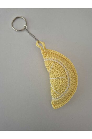 Loyal Friend Store Amigurumi Lemon Keychain