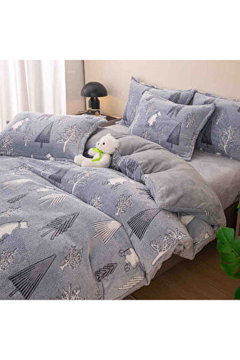 CHIRASO CHIRASO, COCOLINO Bedding 1 person Classic Sheet 160x230cm, Duvet Cover 160x210cm, 2 Pillowcases