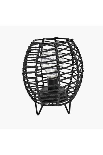 Generic Averil Paper Rope LED Battery Operated Table Lamp - 19 cm