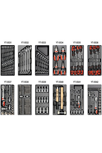 yato 177pcs tool cabinet (Yato)