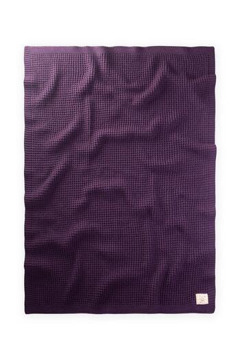 Cigit Thessaloniki Knitwear Blanket 80X100 (+/-5 cm) Purple