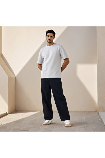 FAV Relaxed Fit Textured T-shirt