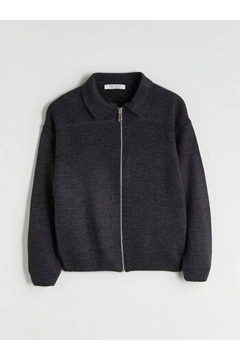 LC Waikiki Lcw Vision Shirt Collar Boys' Knitwear Cardigan