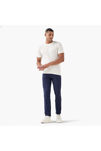 FAV Ribbed Crew Neck T-shirt
