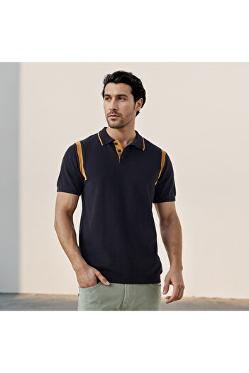 FAV Stripe Placment Knitted Polo