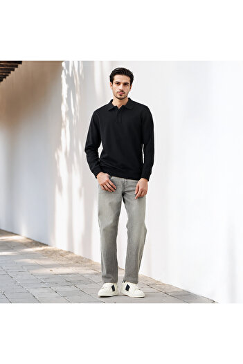 FAV Bonded Long Sleeve Polo