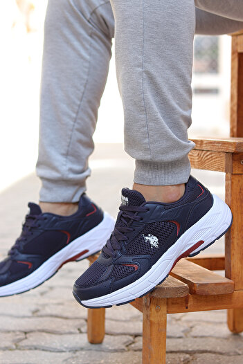 U.S. Polo Assn. Comfort Comfortable Sole Men's Sneaker Sports Walking Shoes