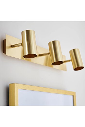 Generic Kiara 3-Light Metal Wall Lamp