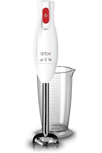 Sinbo Hand Blender K:12PC, Stainless Steel, Red