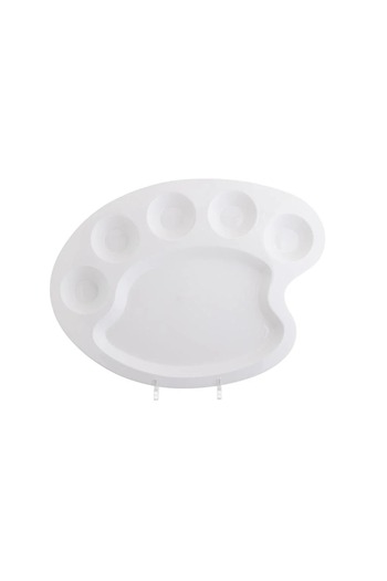 ORIAN Large porcelain breakfast tray