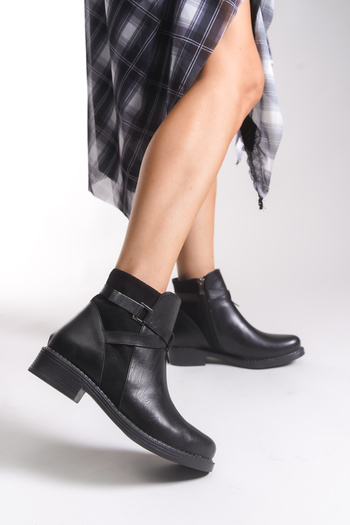 Riccon Crisrathla Women's Boots 0012099 Black Skin