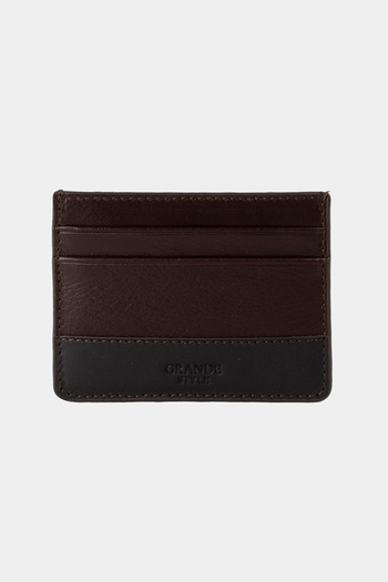 Grande Unisex Leather Card Holder 747