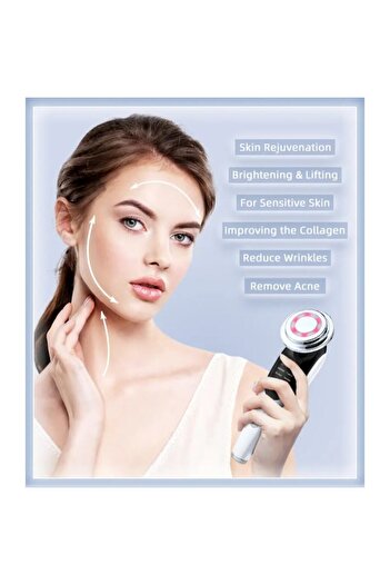 Cristalis Sale Aparat profesional de rejuvenare a pielii faciale Cristalis Sale™, 7 în 1, 3 viteze, antirid, facial