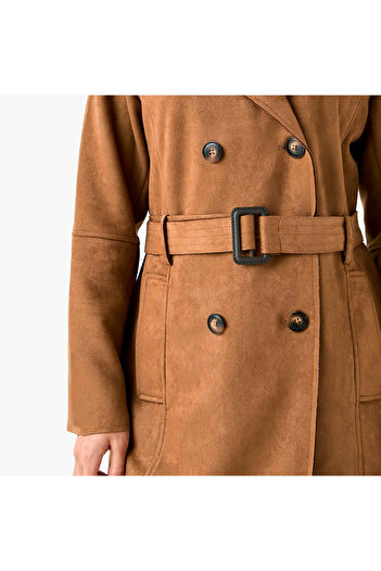 Lee Cooper Suede Trench Coat