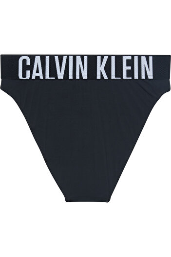 Calvin Klein Kadın Marka Logolu Elastik Bel Bantlı Günlük Kullanıma Uygun Siyah Külot LV00QF8482 UB1