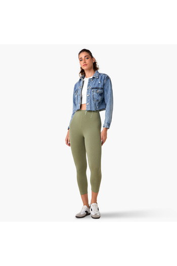 FAV Skinny Fit Leggings with Elasticated Waistband