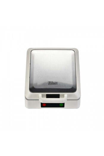 Zilan Waffle Maker - 1200W, Stainless Steel, 4 Slices, LED Indicator, Professional Waffles - ZLN 2939