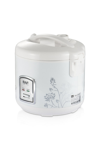 raf 900W Rice Cooker, 5L Large Capacity Electric Cooker with Non-Stick Coating & Easy Clean