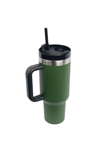 IGLOO Steel Mug Thermos - - Stadler - 1.2 Lt - Khaki/Black - 205787
