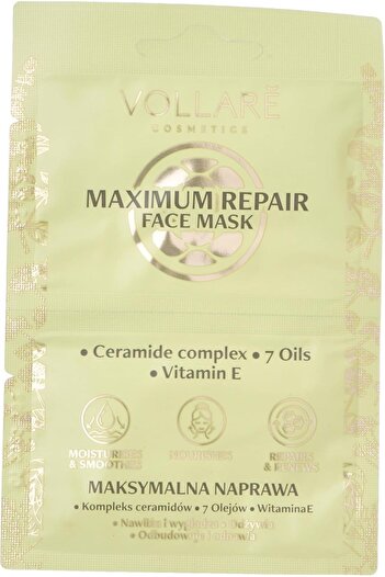 Vollare Maximum Repair Mask 2×5 ml Transparent from Foller