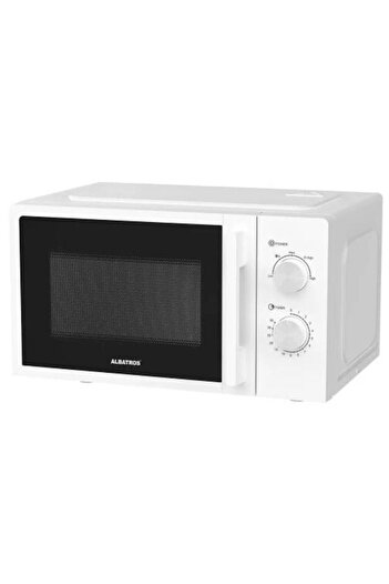 ALBATROS Microwave Oven MWA-20MC4, 20 liters, 700 W, 35 Min Timer, Defrost Function, White