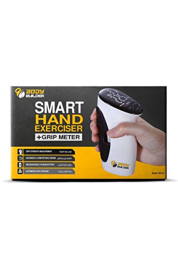 Body Builder Smart Hand Exerciser + Grip Meter, 1 Piece, Grip Strength Measurement