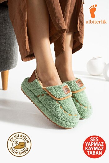 AlbiShoes Women's Warm Slippers Non-Slip Sole Winter Women's Home Shoes Home Boots Slippers Comfortable Sole