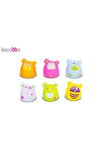 escabbo Set 6 jucarii de baie Animale Haioase ESCABBO37012