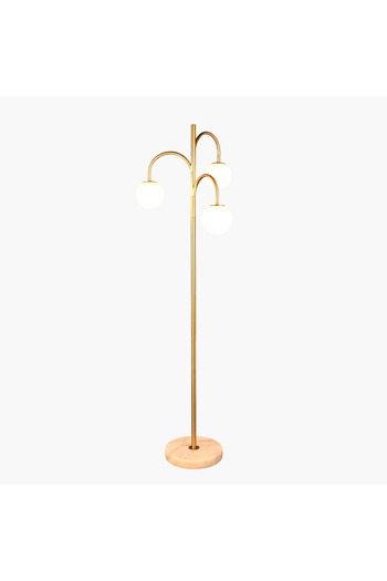 Generic Raelynn Glass Floor Lamp - 154 cm