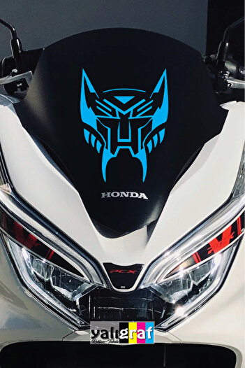 Yalıgraf Reklam Tabela Autocolant Transformers Beasts Motor Autocolant pentru mașină Dimensiune mare 26x20 cm