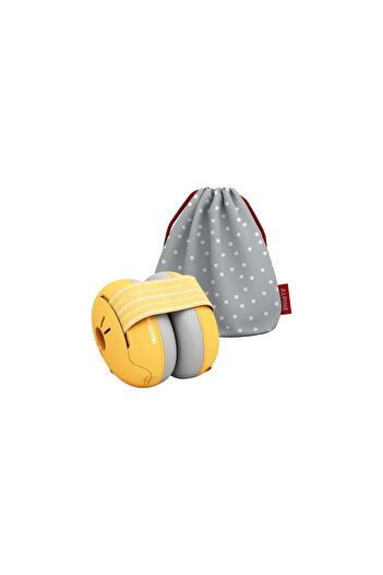 Alpine Muffy Baby Yellow Baby Ear Protection Headphones, SNR 23, Yellow