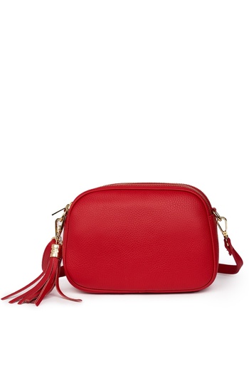 myOwn Felicia red three-compartment leather purse