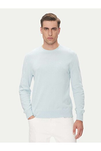 Calvin Klein LS SUPIMA COTTON CREWNK SWEATER Mavi Erkek Kazak