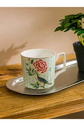 LC Waikiki Sparkling Choices from Shining Store |   Flower Printed Porcelain Mug 340 ml