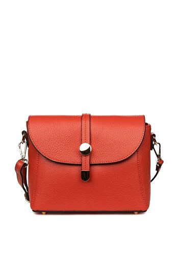 myOwn Women's purse made of genuine leather Laguna orange
