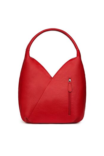 myOwn Lorena red genuine leather bag
