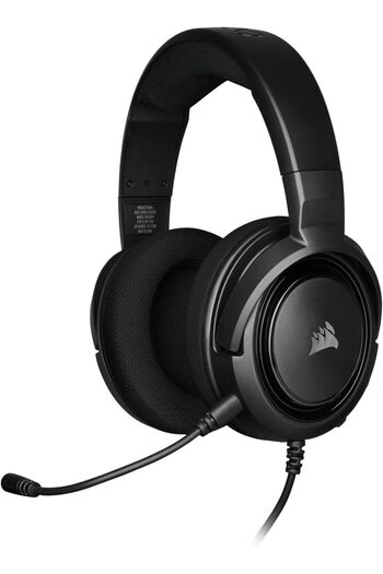 Corsair HS35 Stereo Gaming Headset (50mm Neodymium Speaker Drivers, Unidirectional Microphone, Light