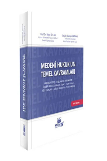 Yetkin Yayınları Medeni Hukukun Temel Kavramları