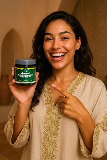 HYGGO Moroccan Black Soap with Olive Oil – 100% Natural Exfoliating Beldi Hammam Soap for Deep Cle