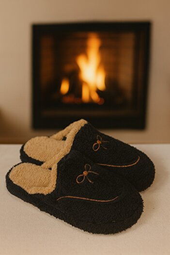 Moda Frato Amore Indoor Women's House Slippers Daily Comfortable Winter Slippers