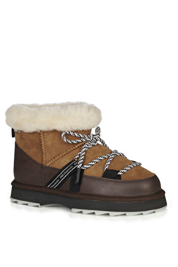 EMU Leather Brown Women's Boots W13129