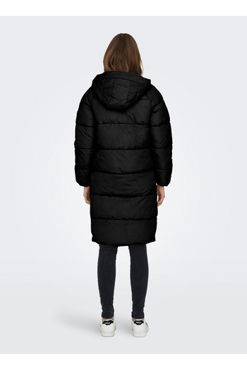 ONLY Black Women's Coat Onlnewamanda Long Puffer Coat Cc Ot