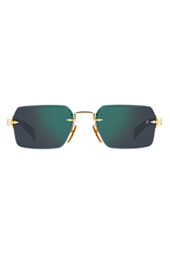 David Beckham Gold Women's Sunglasses Db 7109/S