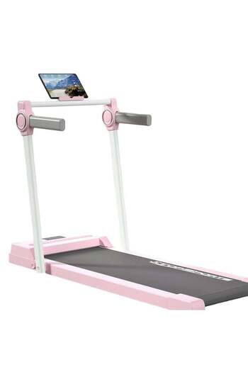 ETG 1-6KM/H Freely Adjustable Household Small Treadmill with LED Display and Wireless Remote Control